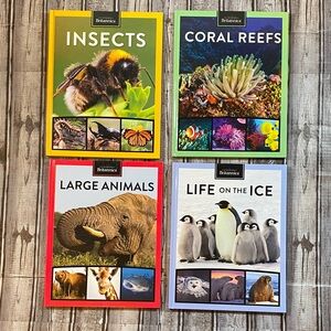 Encyclopedia Britannica 4-Book Interactive Library